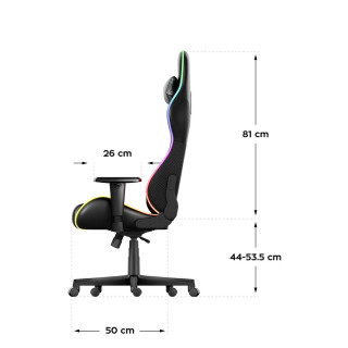 Igralni stol Huzaro z osvetlitvijo FORCE 6.2 RGB