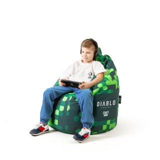 Kido otroška vreča za sedenje Diablo - Craft Edition