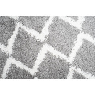 Boho preproga v temno sivi barvi