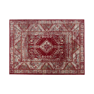 Rdeča preproga s turškim vzorcem