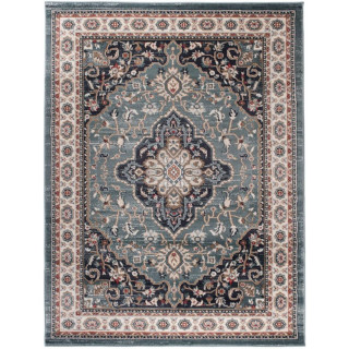 Tradicionalna preproga z modrim vzorcem