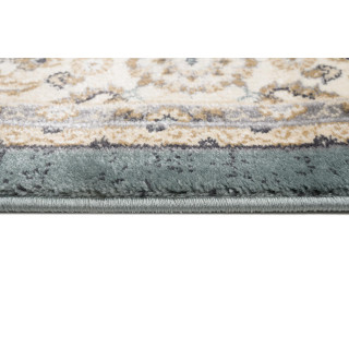 Preproga z vzorcem v modri barvi