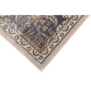 Vzorčasta vintage preproga v svetlo bež barvi