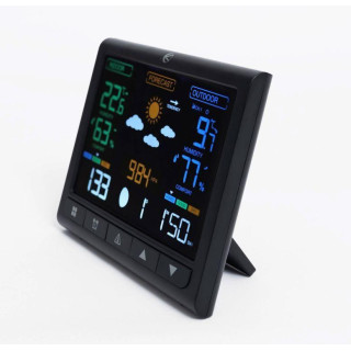 Brezžična osvetljena vremenska postaja