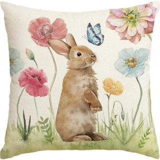 Vzmetna prevleka za blazino z zajčkom