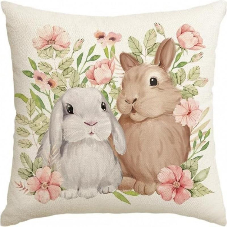 Prevleka za vzglavnik z motivom pomladi