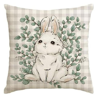 Vzmetna prevleka za blazino z zajčkom