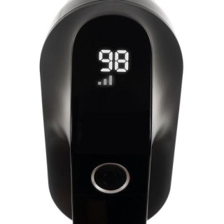 Črni brezžični odstranjevalec vlaken