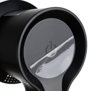 Brezžični odstranjevalec vlaken v črni barvi