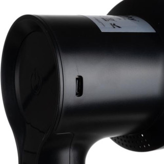 Brezžični odstranjevalec vlaken v črni barvi