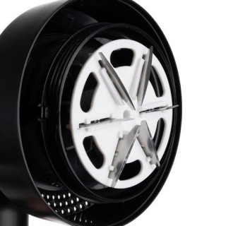 Brezžični odstranjevalec vlaken v črni barvi