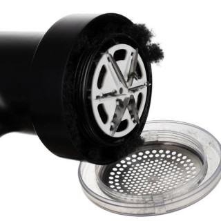 Brezžični odstranjevalec vlaken v črni barvi