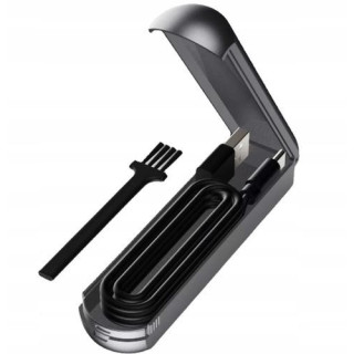 Brezžični odstranjevalec vlaken v črni barvi