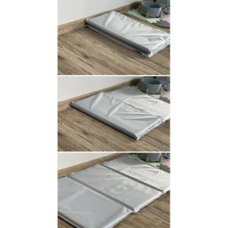 Siva hladilna blazinica za živali 110x70 cm