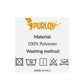 Purlov dvignjena pasja postelja za notranje prostore