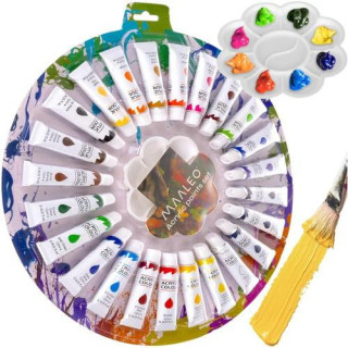 Akrilne barve 12 ml - komplet 24 kosov