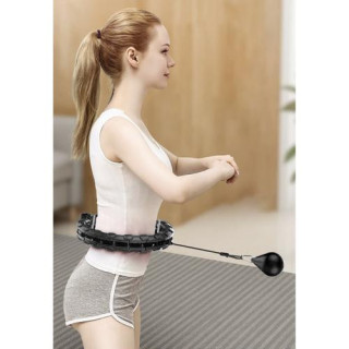 Hula hoop z masažnim obročem + utež