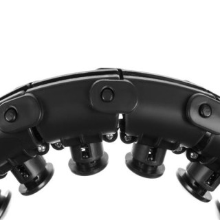 Hula hoop z masažnim obročem + utež