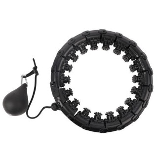 Hula hoop z masažnim obročem + utež