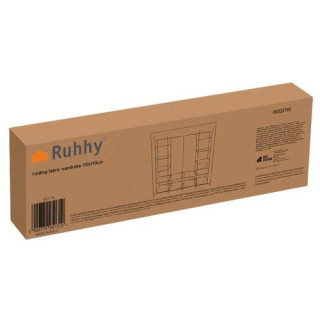 Zložljiva tekstilna garderobna omara 170x170 cm