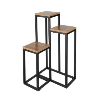 Tristopenjsko stojalo za rože