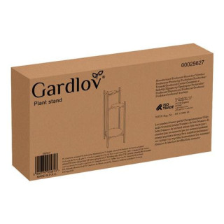 Tristopenjsko kovinsko stojalo za rože