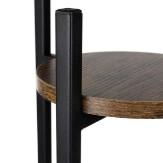 Tristopenjsko kovinsko stojalo za rože