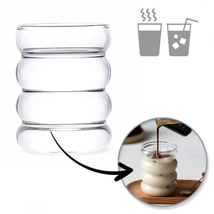 Skodelica za mehurčkasto kavo - 350 ml