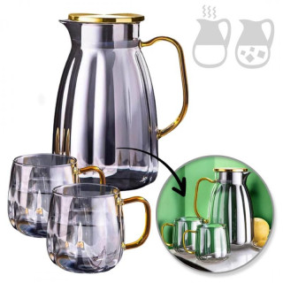 Komplet vrča 1600 ml + 2 kozarca 350 ml