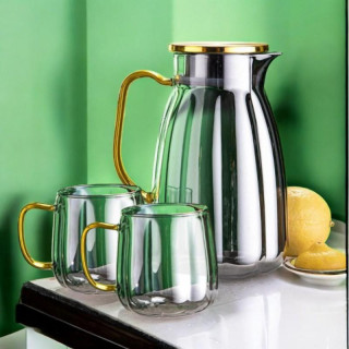 Komplet vrča 1600 ml + 2 kozarca 350 ml