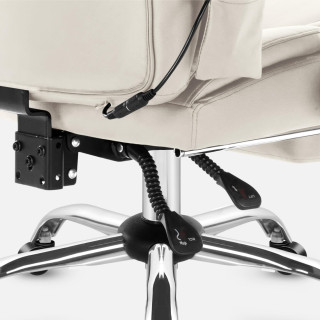 Pisarniški bež masažni stol Mark Adler BOSS 6.0 Beige