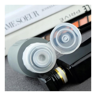 Komplet pisanih silikonskih potovalnih stekleničk 4 v 1