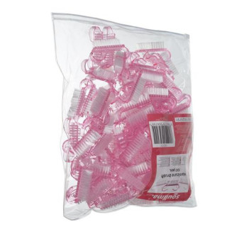 Roza čopič za manikuro - 50 kosov