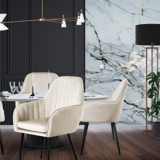 Bež jedilniški stol Mark Adler PRINCE 6.0 BEIGE