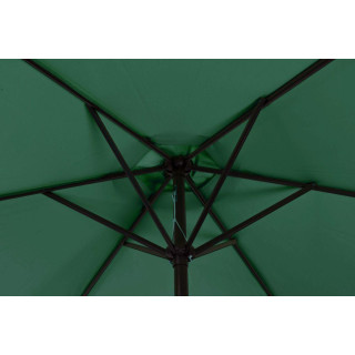 Zelen vrtni senčnik z nagibom - 2,7 m -