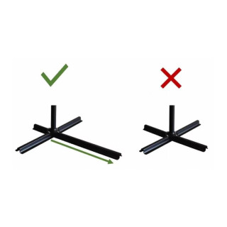 Zeleni vrtni senčnik s prevleko - 3 m