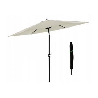 Bež vrtni senčnik - 3 m