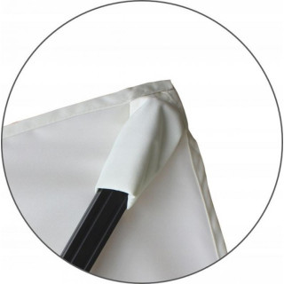 Bež vrtni senčnik s prevleko - 3x3 m -