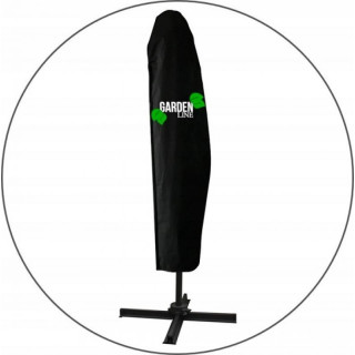 Bež vrtni senčnik s prevleko - 3x3 m -