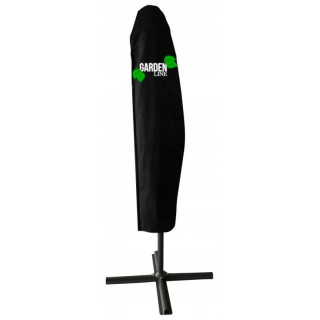 Zelen vrtni senčnik z LED osvetlitvijo - 3 m -