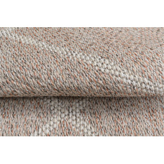 Roza okrogla preproga z vzorcem