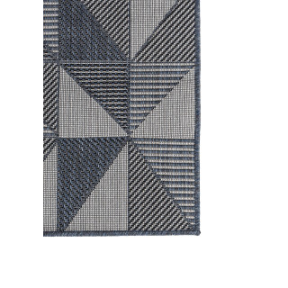 Vzorčasta modra preproga TOLEDO