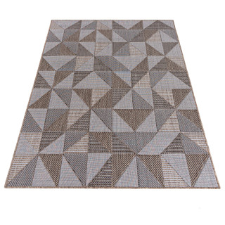 Rjava vzorčasta preproga TOLEDO