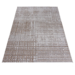 Vzorčasta rjava preproga TOLEDO