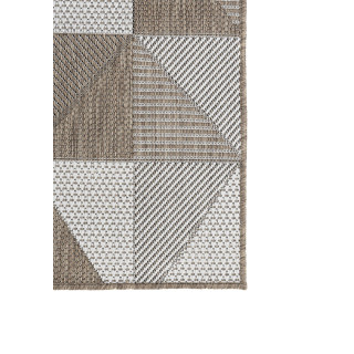 Moderna rjava preproga TOLEDO z vzorcem