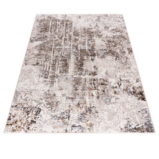 Moderna kremno-bež preproga BOSTON