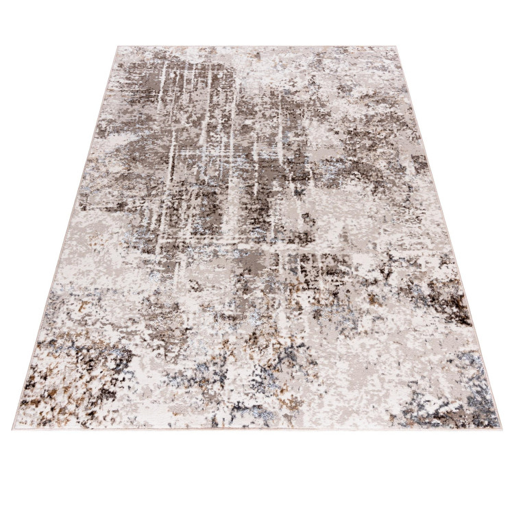 Moderna kremno-bež preproga BOSTON