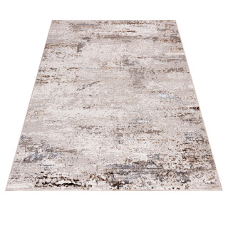 Moderna kremno rjava preproga BOSTON