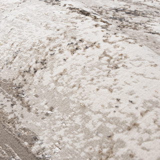 Moderna kremno rjava preproga BOSTON