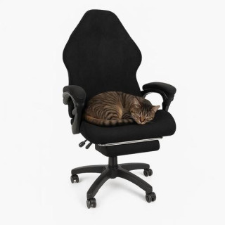 Črna prevleka za igralni stol